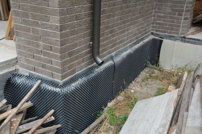 Brick Foundation Installation