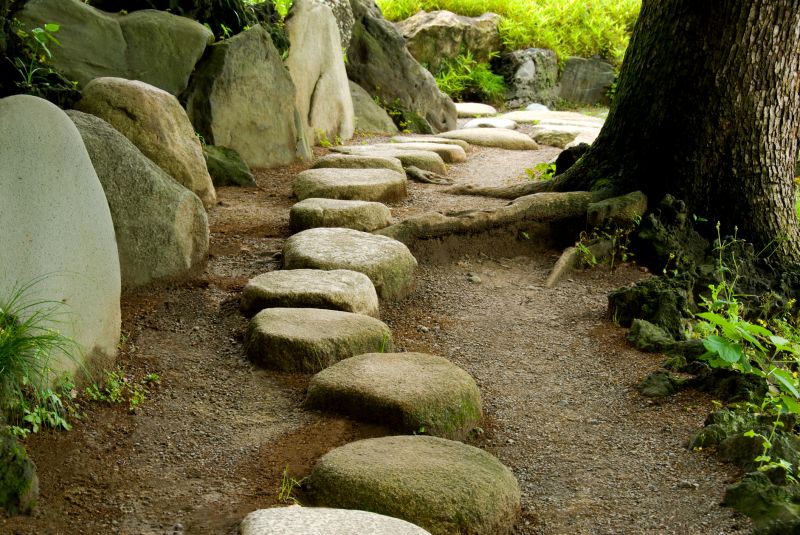Stone Pathway Creation